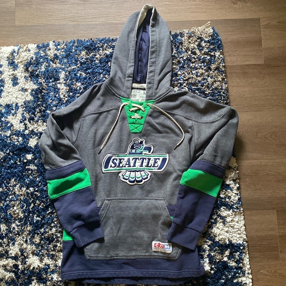 CCM Seattle Thunderbirds men’s sweatshirt